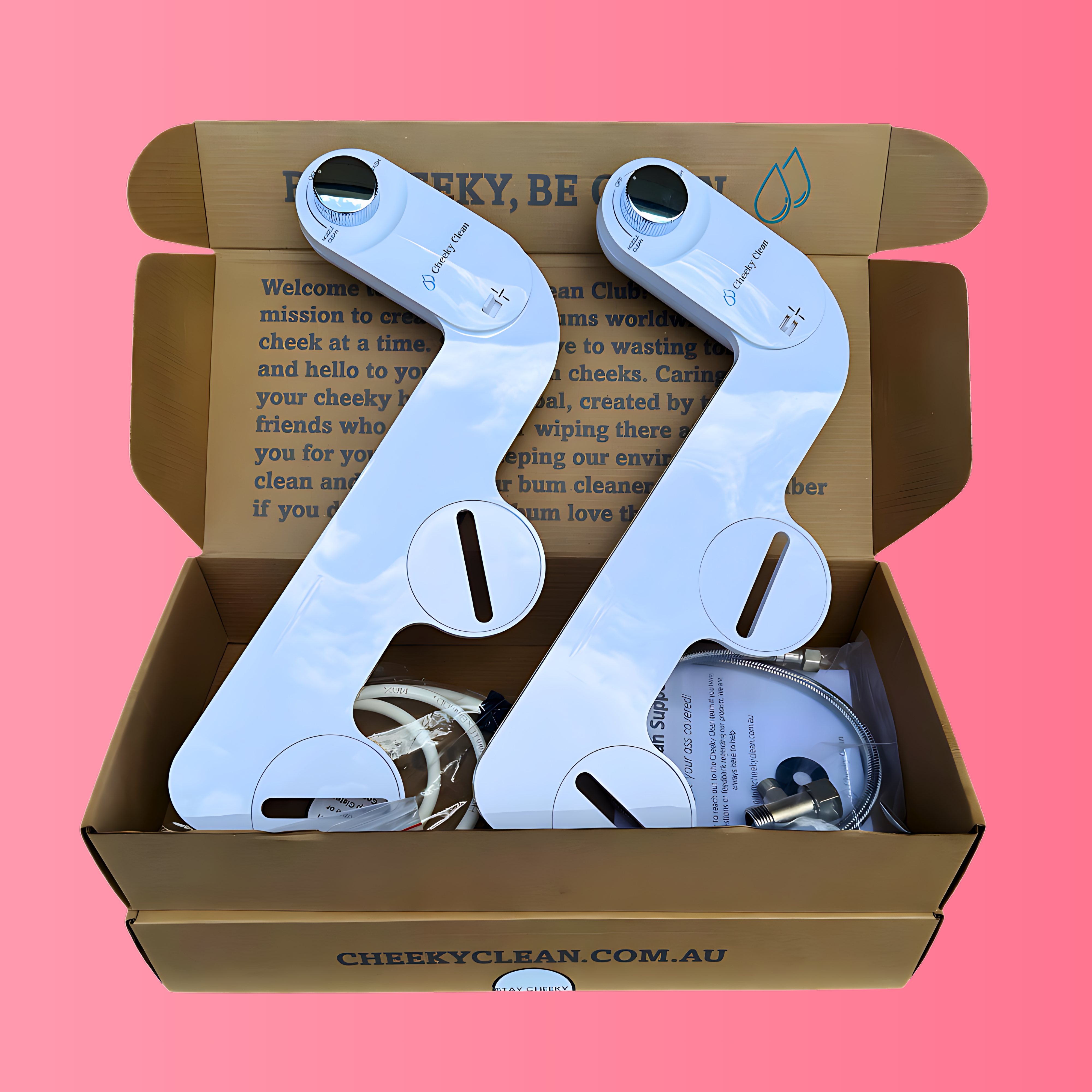 Cheeky Clean Signature Bidet Bundle | Because Two Sprays Is Better Than One!